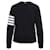Thom Browne Klassischer Loopback-Sweatshirt für Damen Blau  - Ansicht 6