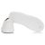 Fendi sneakers basse in pelle Domino Bianco - vista 6
