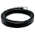 Louis Vuitton Bracciale Doppio in Pelle Neogram Nero - vista 4