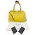 Prada Borsa Tote e a Spalla Baldini in Saffiano D'oro