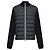 Moncler Gepolsterte Zip-Up-Cardigan Schwarz