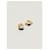 Tory Burch Huggie Ohrringe Schwarz  - Ansicht 5