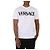 Versace Silhouette Logo T-Shirt Weiß