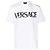 Versace Silhouette Logo T-Shirt Weiß - Ansicht 5