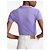 Ralph Lauren Polo de algodón stretch con logo Pony bordado de manga corta Púrpura - vista 6
