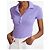 Ralph Lauren Polo de algodón stretch con logo Pony bordado de manga corta Púrpura - vista 8