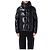 Moncler Jaqueta curta de down com capuz Parana Preto