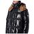 Moncler Jaqueta curta de down com capuz Parana Preto - vista 6
