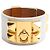 Hermès Bracciale Medor Blanc placcato oro Bianco