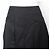 Chanel Falda de lana negra recogida Negro - vista 4