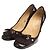 Tod's Pumps Gomino con Frange in Vernice Marrone Scuro
