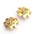 Chanel CC Logo Schlitz Clip Ohrringe Gelb - Ansicht 2