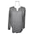 Zadig & Voltaire Zadig Voltaire Mischgrauer Kaschmir-Stricktop Braun  - Ansicht 1