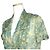 Rag & Bone Abito in Chiffon Floreale Verde - vista 4