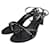 Chanel Sandali con borchie e logo nero  - vista 1