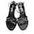 Chanel Sandali con borchie e logo nero  - vista 2