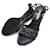 Chanel Sandali con borchie e logo nero  - vista 3