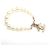 Chanel Bracciale CC in perle sintetiche avorio Arancione - vista 3