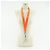 Burberry Collana in nylon arancione con logo Kingdom Bianco - vista 4