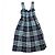 Burberry Vestido sin mangas DELILAH de algodón y chiffon marino Azul - vista 18