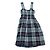 Burberry Vestido sin mangas DELILAH de algodón y chiffon marino Azul - vista 19