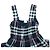 Burberry Vestido sin mangas DELILAH de algodón y chiffon marino Azul - vista 20