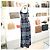 Burberry Vestido sin mangas DELILAH de algodón y chiffon marino Azul - vista 7