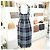 Burberry Vestido sin mangas DELILAH de algodón y chiffon marino Azul - vista 8