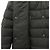 Burberry Casaco de down feminino de comprimento médio com cinto Preto - vista 11