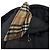 Burberry Casaco de down feminino de comprimento médio com cinto Preto - vista 9