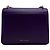 Bulgari Borsa a tracolla mini Serpenti Forever viola - vista 4