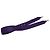 Bulgari Borsa a tracolla mini Serpenti Forever viola - vista 9