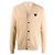 Comme Des Garcons Cardigan de lã com patch de coração preto AX