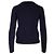 Comme Des Garcons Cardigan mit Doppelherz-Patch AX Blau - Ansicht 5