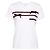 Comme Des Garcons Camiseta de terciopelo con cinta NN