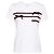 Comme Des Garcons Camiseta de terciopelo con cinta NN - vista 5