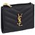 Saint Laurent Monogram Quilted Wallet Black - view 3