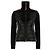 Moncler Cardigã de lã com zíper acolchoado Preto