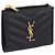 Saint Laurent Monogram Quilted Wallet Black - view 3