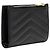 Saint Laurent Monogram Quilted Wallet Black - view 4