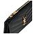 Saint Laurent Monogram Quilted Wallet Black - view 5