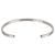 Maison Martin Margiela Bracciale Slim Logo Argento - vista 5