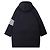 Thom Browne Navy Polyester Twill Daunen gefüllte Kapuzen-Fußballparka Blau - Ansicht 4