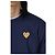 Comme Des Garcons T-shirt a maniche corte con patch a forma di cuore dorato AX - vista 7