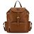 Miu Miu Großer Leder-Rucksack Braun - Ansicht 4