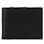 Thom Browne Portafoglio con tasca per monete con zip in pelle granata Nero