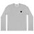 Comme Des Garcons Langarm-T-Shirt Blackheart Patch AX