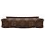 Portafoglio Louis Vuitton Monogram Wallet-on-Chain Ivy M81911 Marrone - vista 3