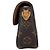 Ivy Portafoglio Louis Vuitton Monogram con catena Marrone - vista 2