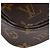 Ivy Portafoglio Louis Vuitton Monogram con catena Marrone - vista 6